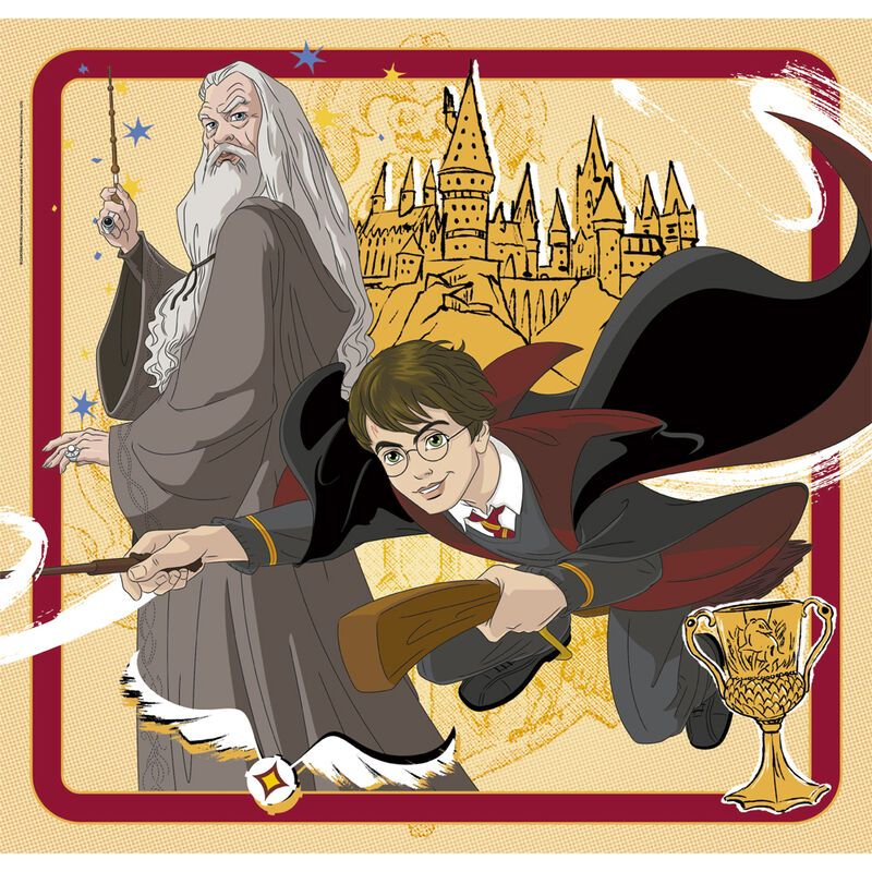 Imagen 2 - Puzzle Harry Potter 3X48pzs