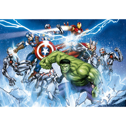 Imagen 2 de Puzzle Los Vengadores Avengers Marvel 104Pzs