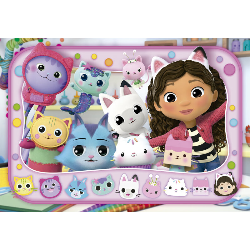 Imagen 2 - Puzzle Maxi La Casa De Muñecas De Gabby 60Pzs