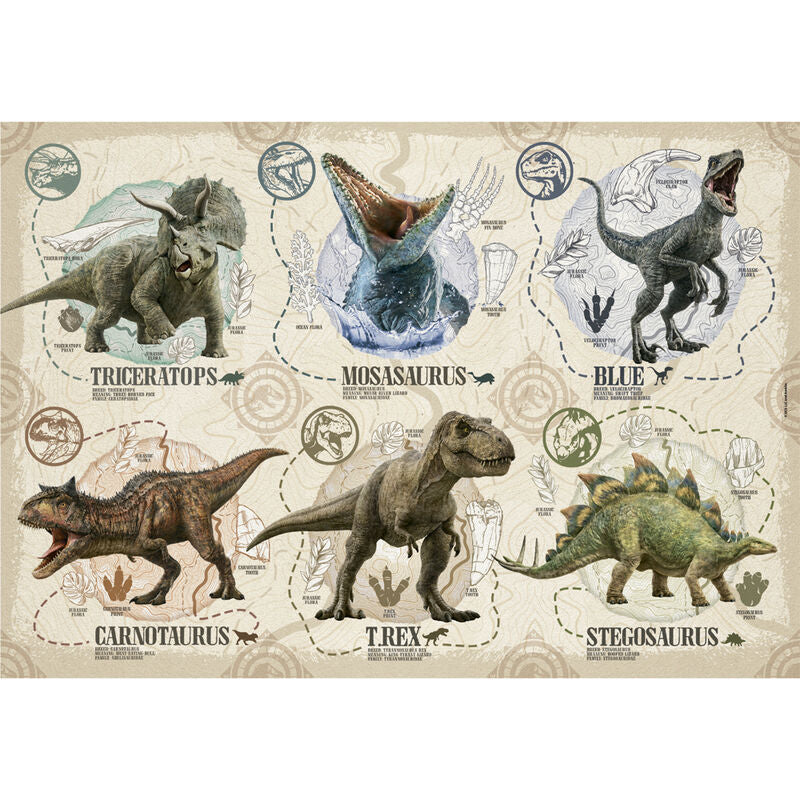 Imagen 2 - Puzzle Jurassic World 104Pzs