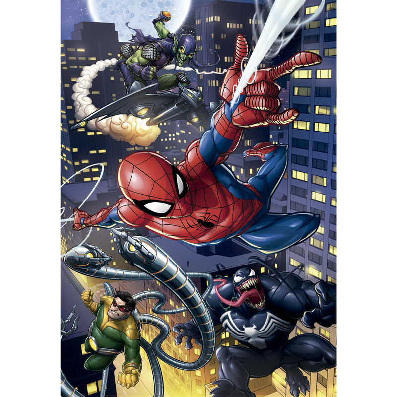 Imagen 2 de Puzzle Spiderman Marvel 180Pzs