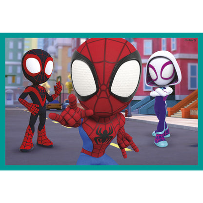 Imagen 2 de Puzzle Cubo Spidey And His Amazing Friends Marvel 6Pzs