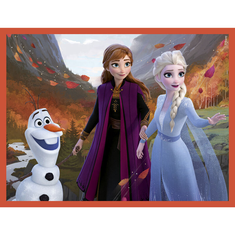 Imagen 2 de Puzzle Cubo Frozen Disney 12Pzs