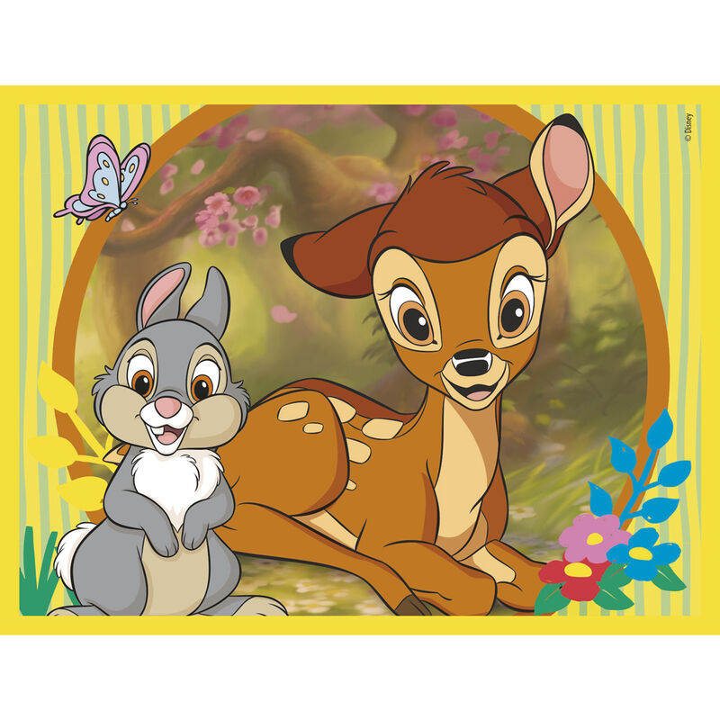 Imagen 2 de Puzzle Cubo Bambi Disney 12Pzs
