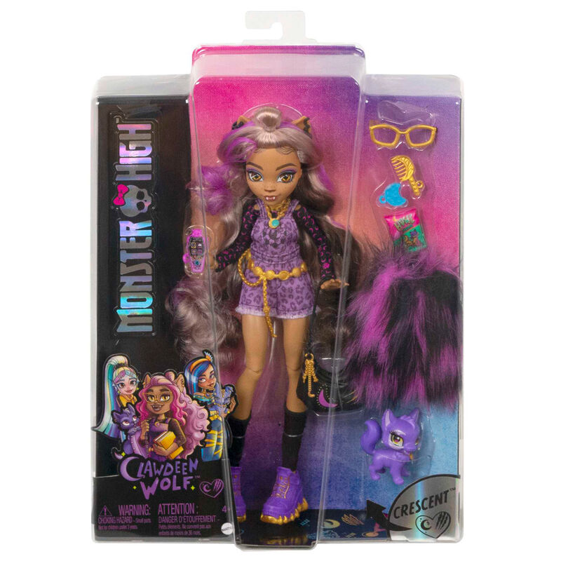 Imagen 1 de Muñeca Clawdeen Wolf Monster High 25Cm