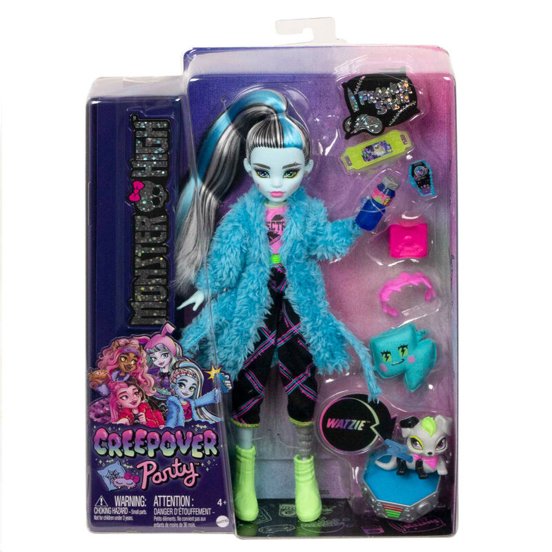 Imagen 1 - Muñeca Frankie Stein Fiesta Pijama Monster High 25Cm