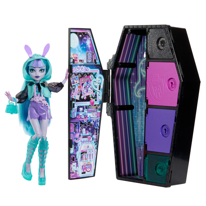 Imagen 1 de Muñeca Twyla Skullmate Secrets Neon Frights Monster High 25Cm