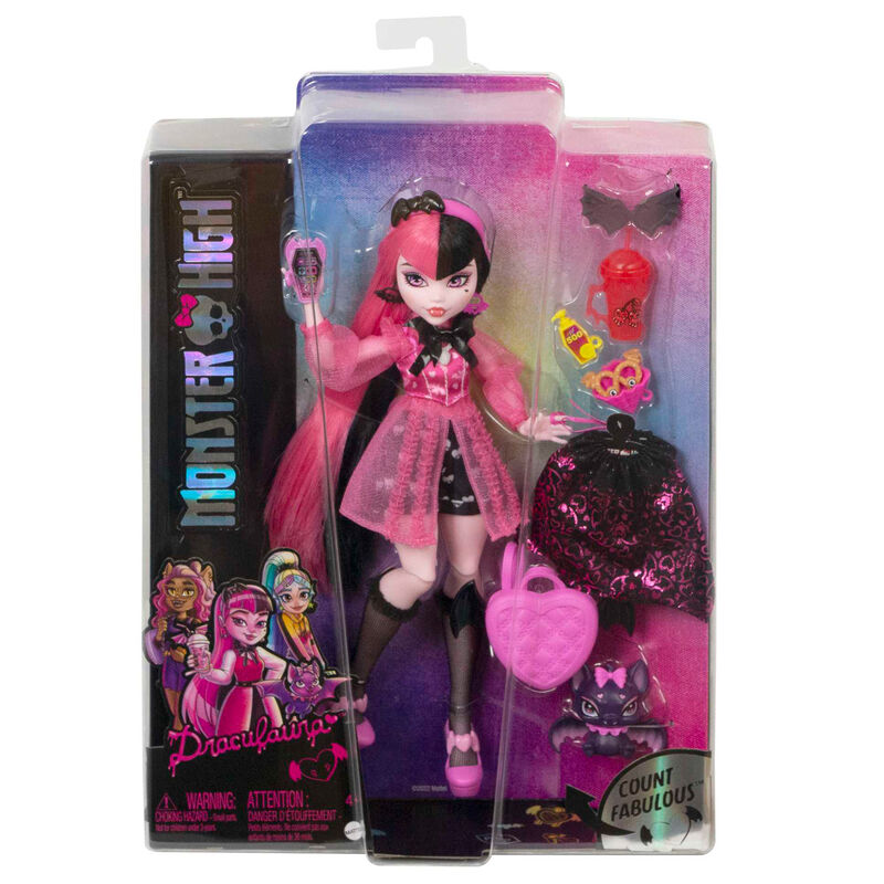 Imagen 1 de Muñeca Draculaura Monster High 25Cm