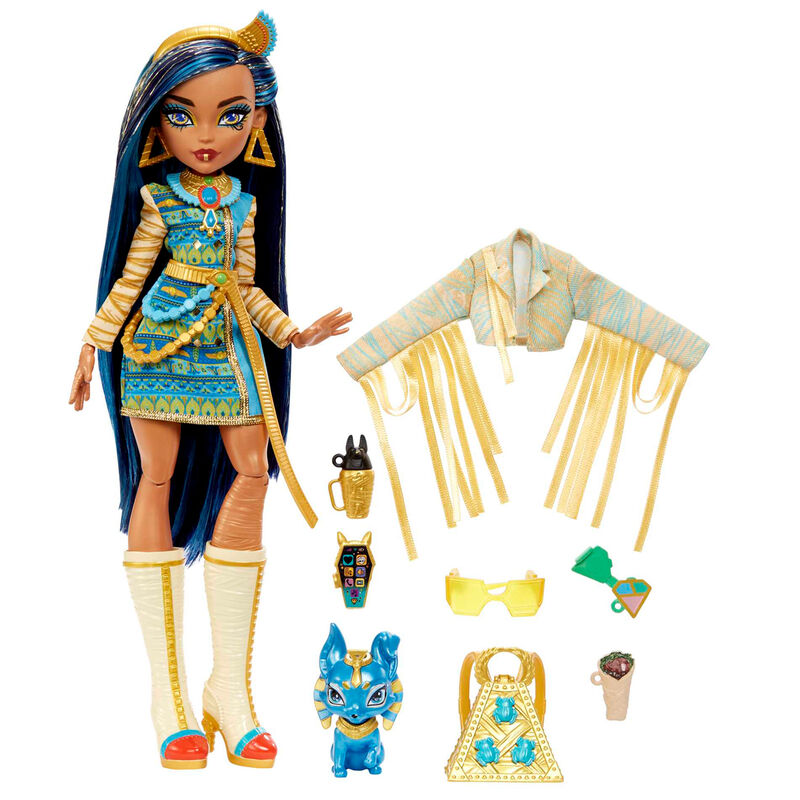 Imagen 2 de Muñeca Cleo De Nile Monster High 25Cm