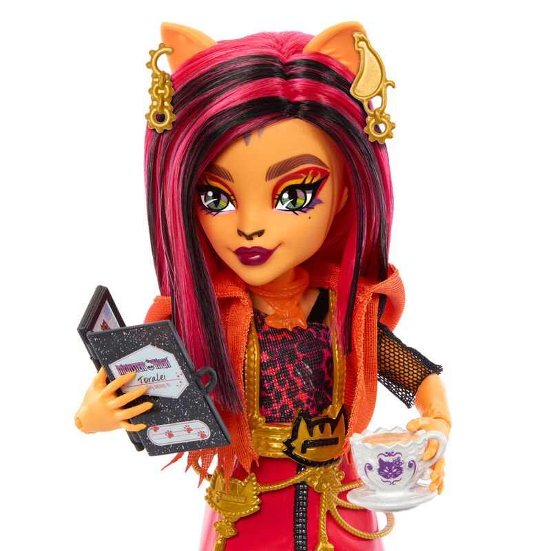 Imagen 4 de Muñeca Toralei Skullmate Secrets Neon Frights Monster High 25Cm