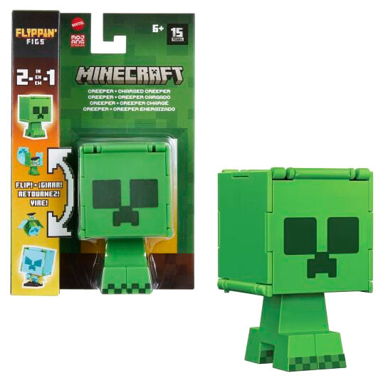 Imagen 9 de Figura Intercambiable Minecraft 9,5Cm Surtido