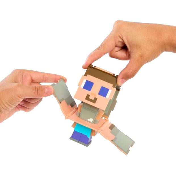 Imagen 12 de Figura Intercambiable Minecraft 9,5Cm Surtido