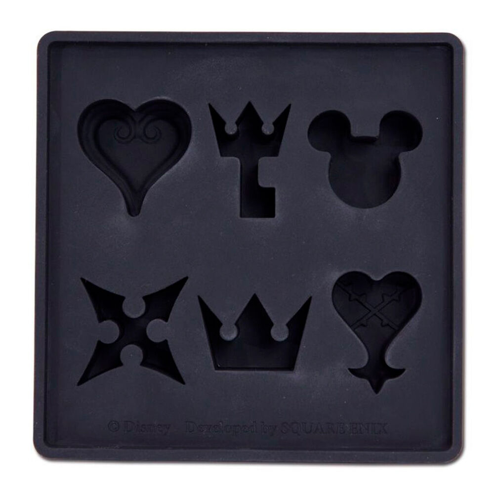 Imagen de Molde Silicola Cubitos De Hielo Kingdom Hearts parte de nuestra colección en Espadas y más, sitio oficial.