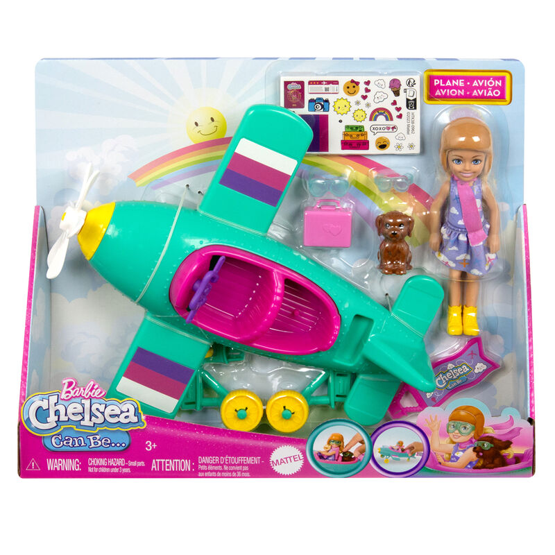 Imagen 1 - Muñeca Chelsea Aviadora Barbie