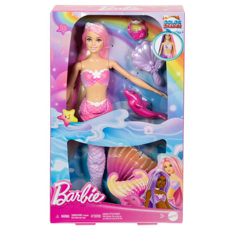 Imagen 1 - Muñeca Sirena Un Toque De Magia Barbie