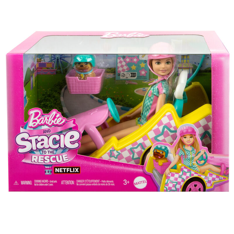 Imagen 1 - Muñeca + Kart Stacie Al Rescate Barbie