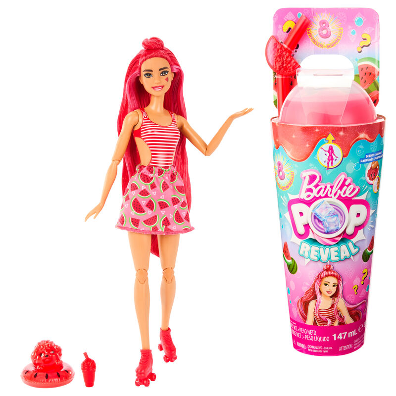 Imagen 1 de Muñeca Pop! Reveal Serie Frutas Sandia Barbie
