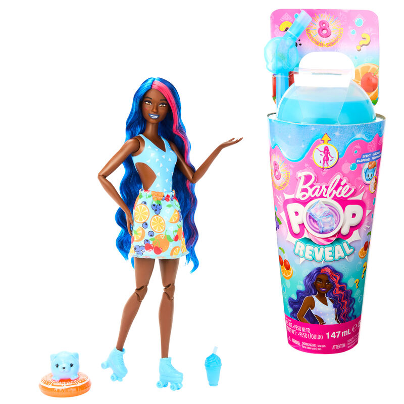 Imagen 1 - Muñeca Pop! Reveal Serie Frutas Ponche De Frutas Barbie