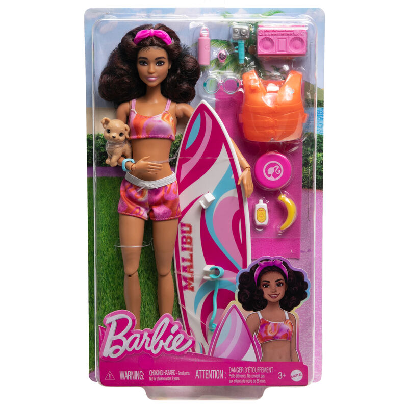 Imagen 1 - Muñeca Tabla Surf Barbie