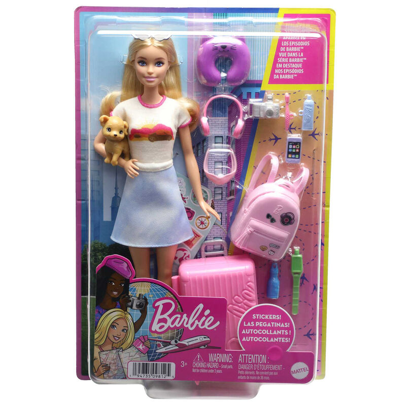 Imagen 1 - Muñeca Vamonos De Viaje Malibu Barbie