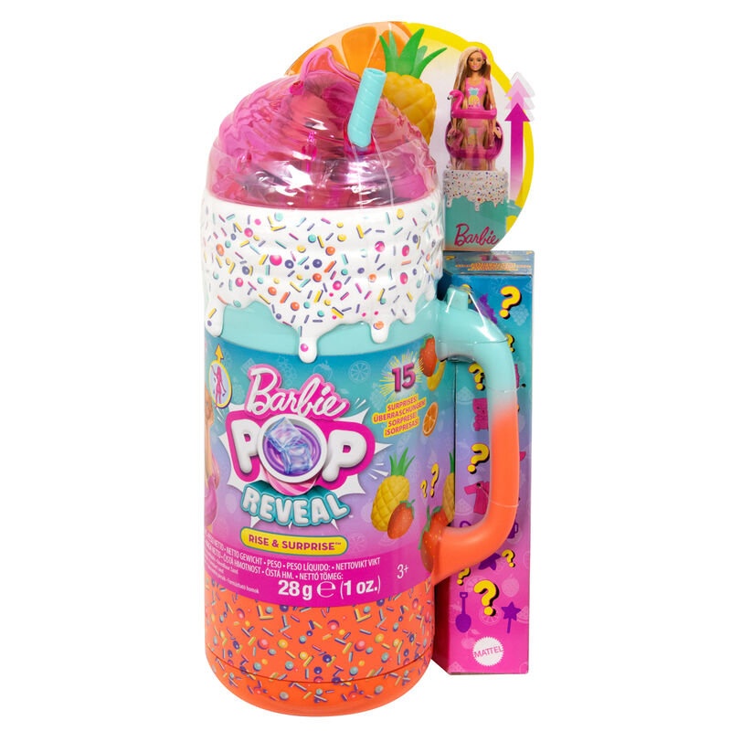 Imagen 2 - Muñeca Pop! Reveal Serie Frutas Smothie Tropical Barbie