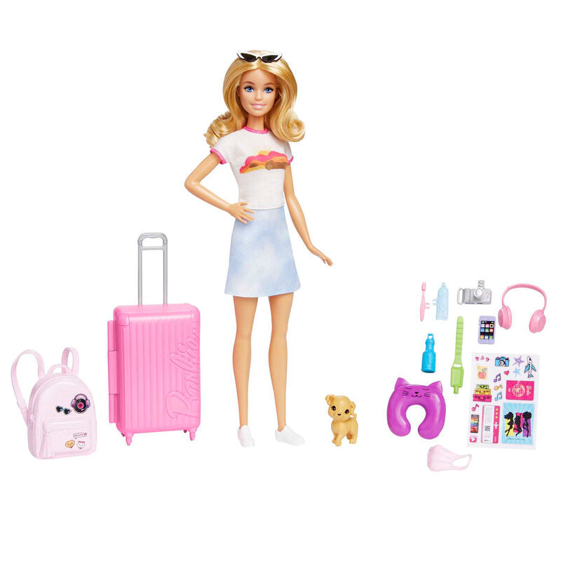 Imagen 2 - Muñeca Vamonos De Viaje Malibu Barbie