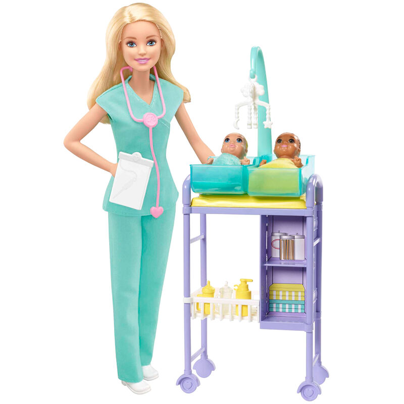 Imagen 2 de Muñeca Doctora De Bebes Barbie