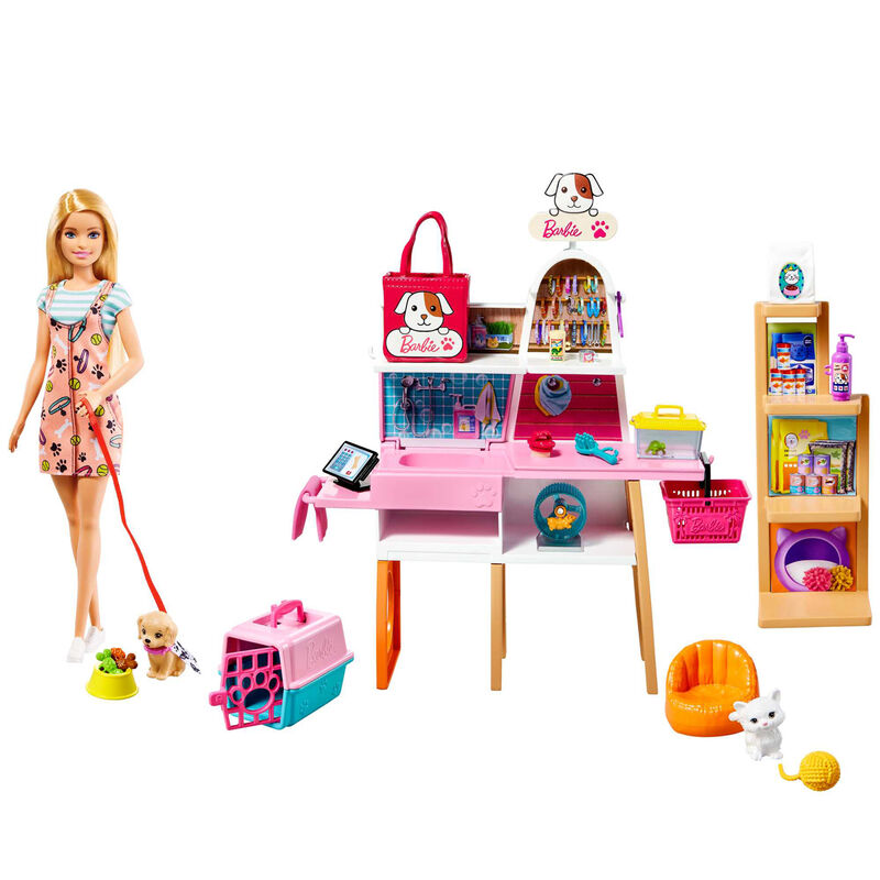 Imagen 2 - Muñeca + Tienda Mascotas Barbie