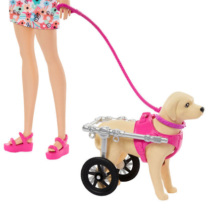 Imagen 3 - Muñeca Paseadora De Perros Barbie