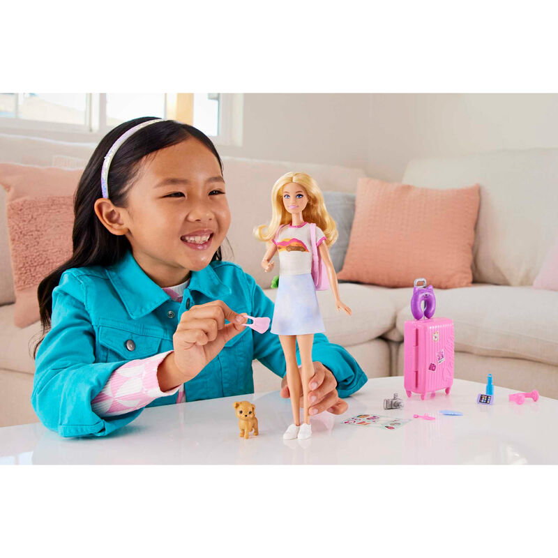Imagen 3 - Muñeca Vamonos De Viaje Malibu Barbie