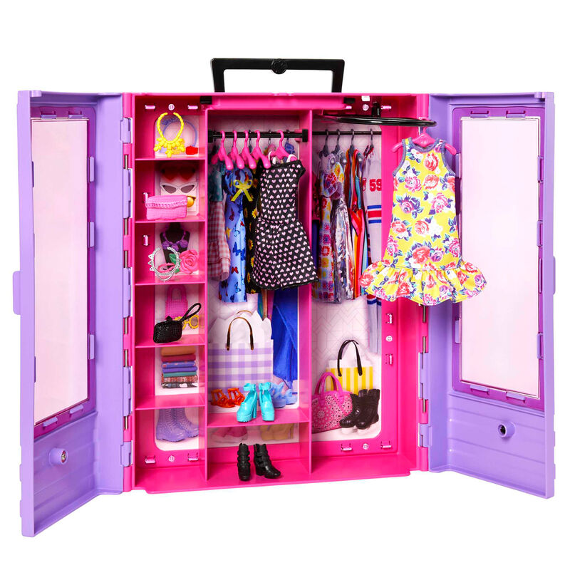 Imagen 3 - Muñeca Fashionista + Armario Portatil Barbie