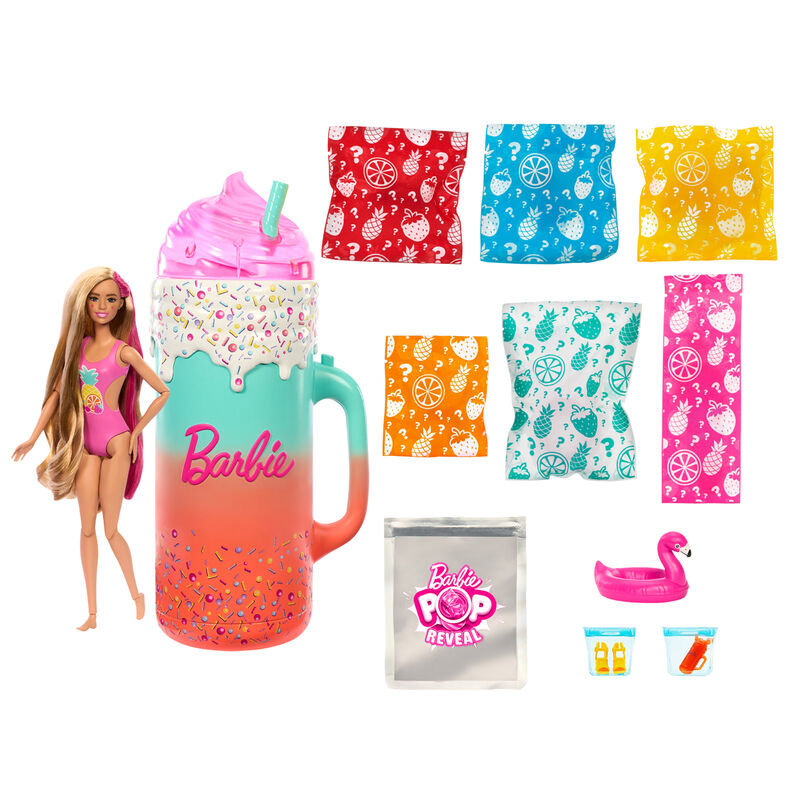 Imagen 4 - Muñeca Pop! Reveal Serie Frutas Smothie Tropical Barbie