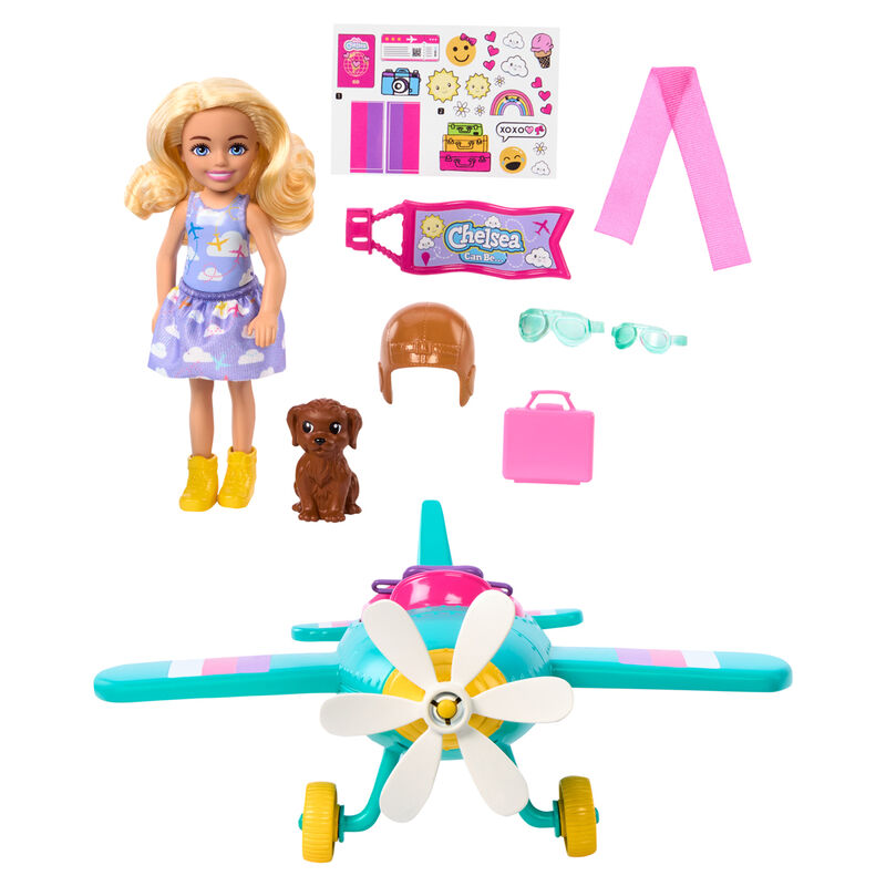 Imagen 5 de Muñeca Chelsea Aviadora Barbie