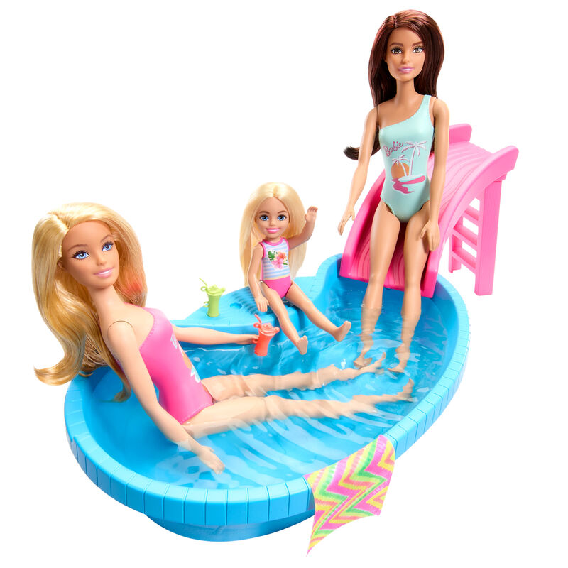 Imagen 5 de Muñeca + Piscina Barbie