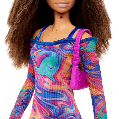 Imagen 5 - Muñeca Fashionista Vestido Estampado Marmol Surtido