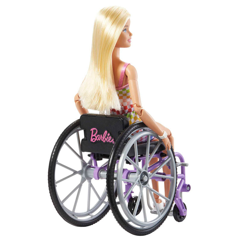 Imagen 5 de Muñeca Fashionista Con Silla De Ruedas Barbie