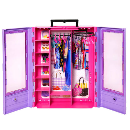 Imagen 5 - Muñeca Fashionista + Armario Portatil Barbie