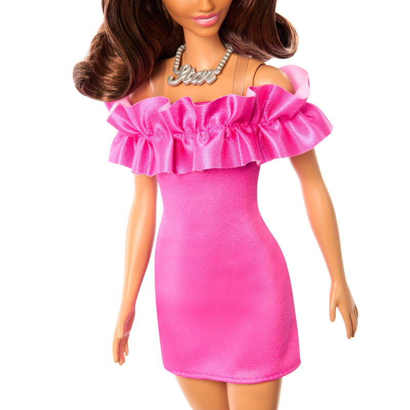 Imagen 6 - Muñeca Fashionista Vestido Rosa Volantes Surtido