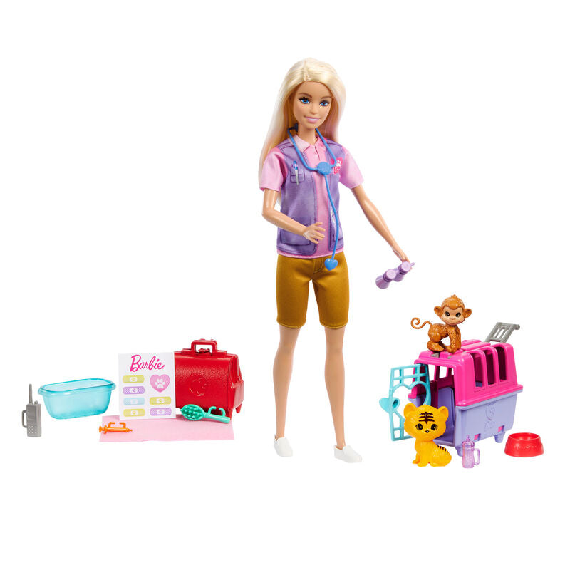 Imagen 6 de Muñeca Rescatadora Y Liberadora De Animales Barbie