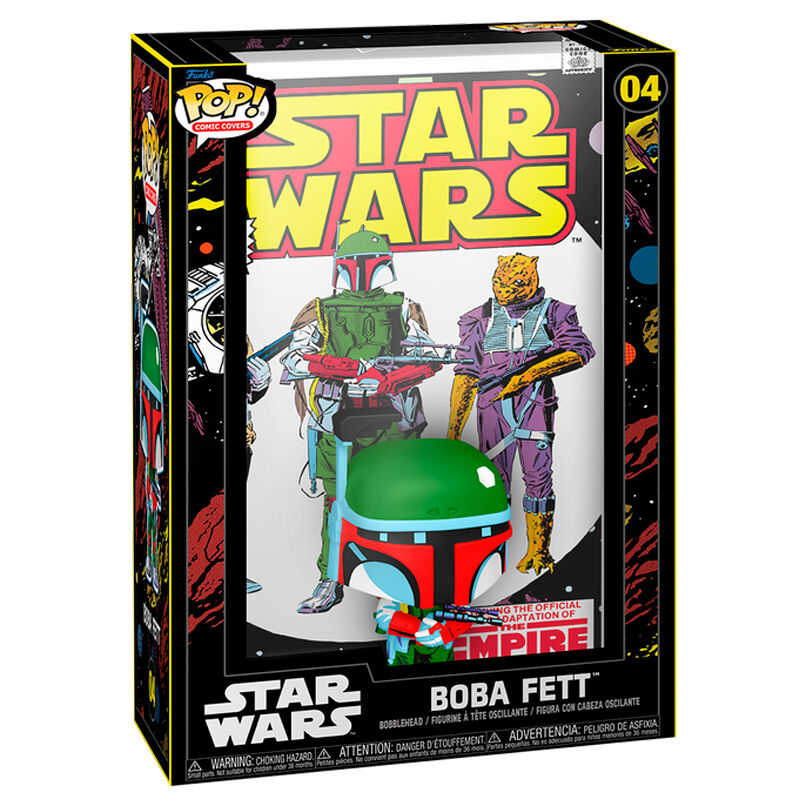 Imagen 2 - Figura Pop Comic Cover Star Wars Boba Fett