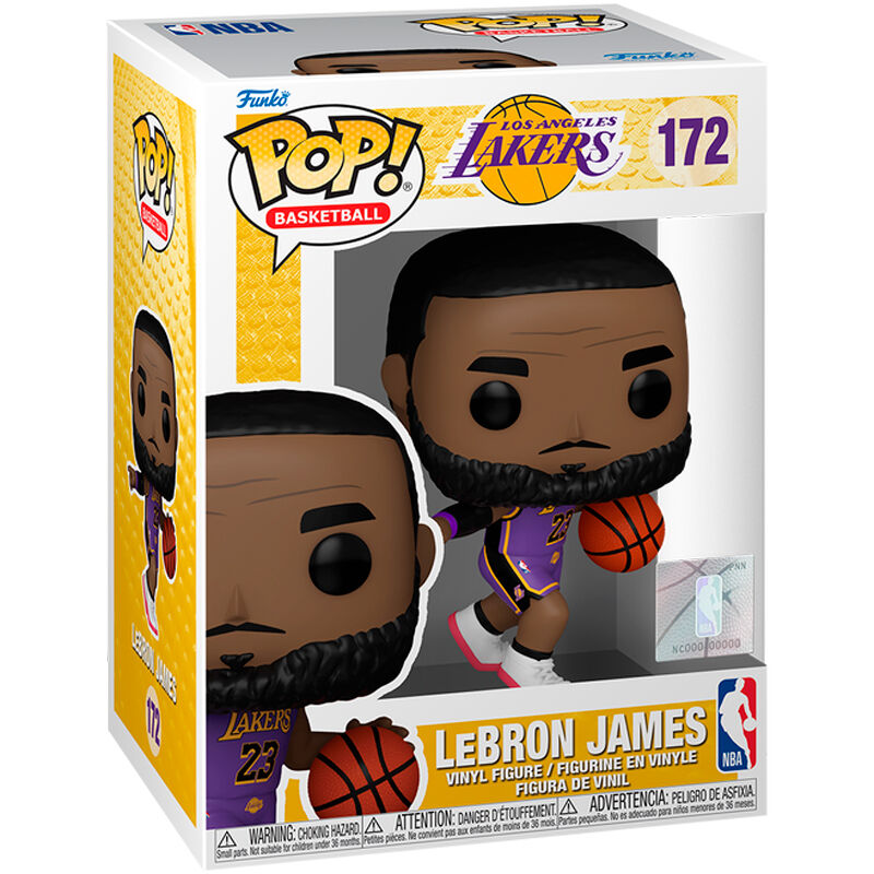 Imagen 2 de Figura Pop Nba Lakers Lebron James