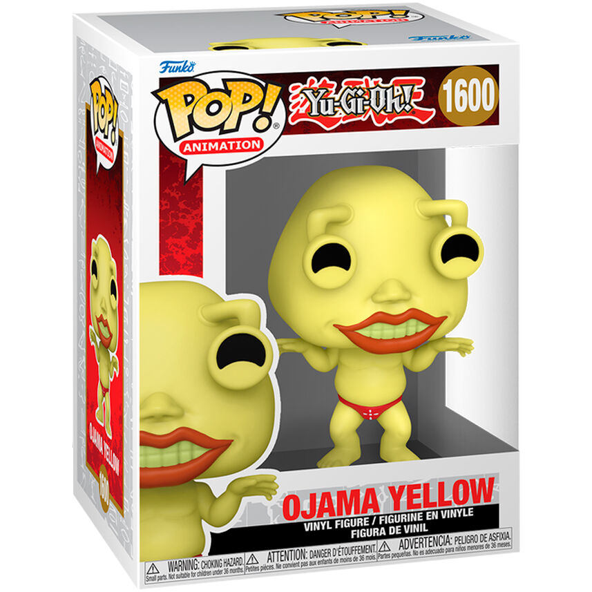 Imagen de Figura Pop Yu-Gi-Oh! Ojama Yellow parte de nuestra colección en Espadas y más, sitio oficial.