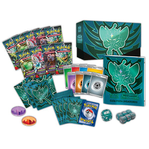 Imagen 1 - Estuche Cartas Mascarada Crepuscular Escarlata Y Purpura Pokemon Español