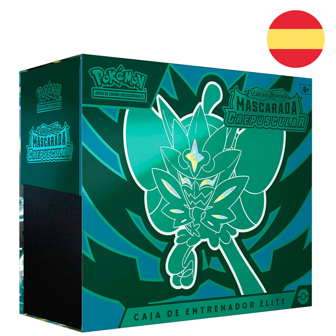 Imagen 3 - Estuche Cartas Mascarada Crepuscular Escarlata Y Purpura Pokemon Español