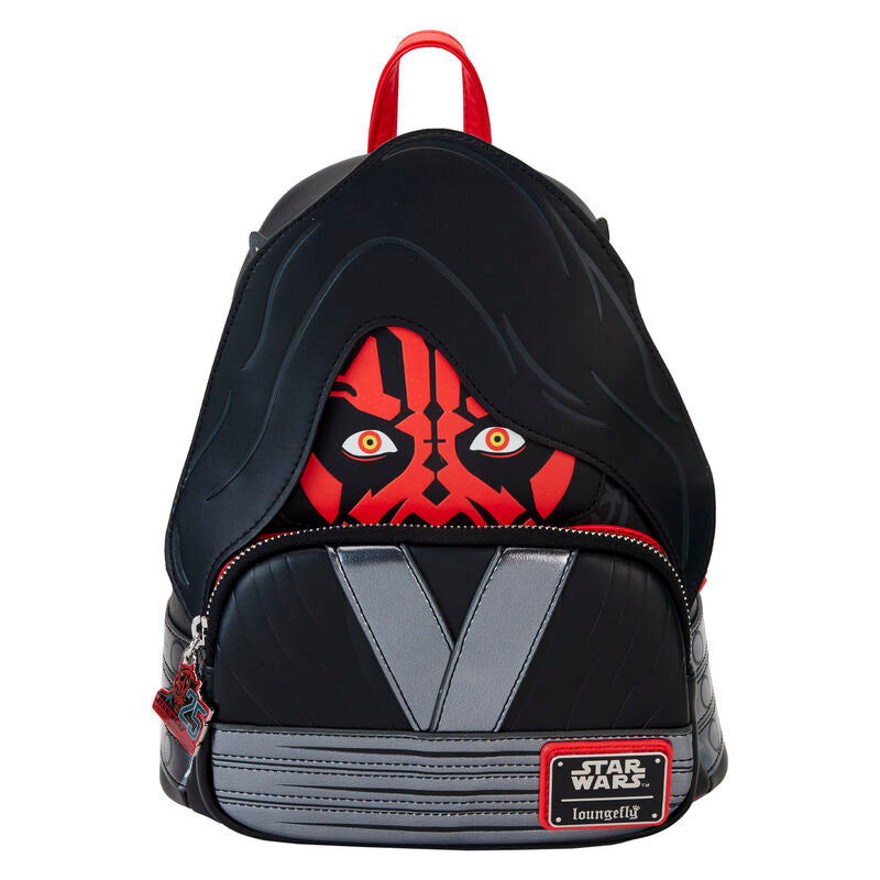 Imagen de Mochila Darth Maul 25Th Anniversary Star Wars Loungefly 26Cm parte de nuestra colección en Espadas y más, sitio oficial.
