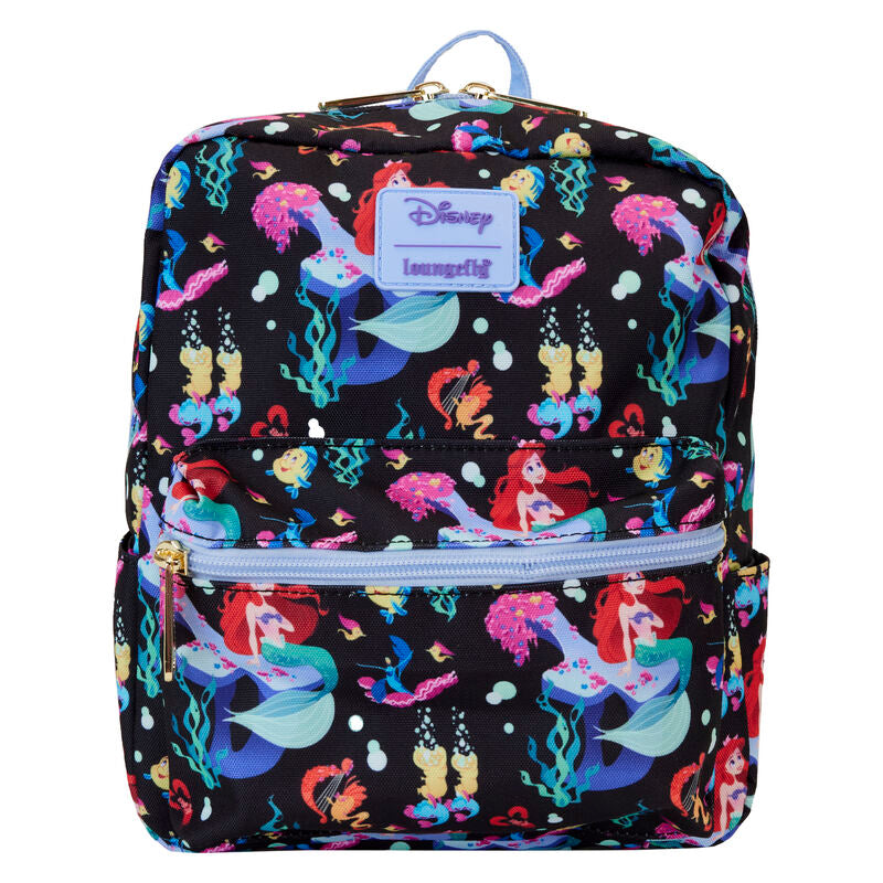 Imagen 1 de Mochila 35Th Anniversary La Sirenita Disney Loungefly 26Cm