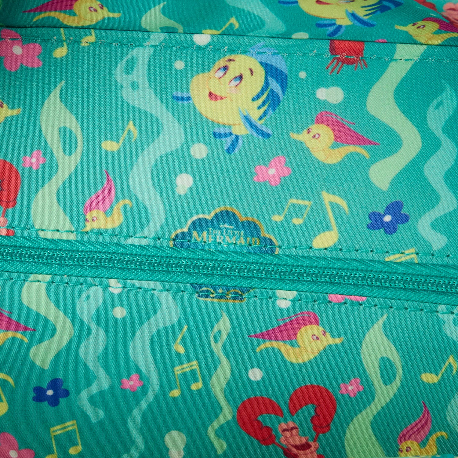 Imagen 5 - Bolsa Bandolera 35Th Anniversary La Sirenita Disney Loungefly