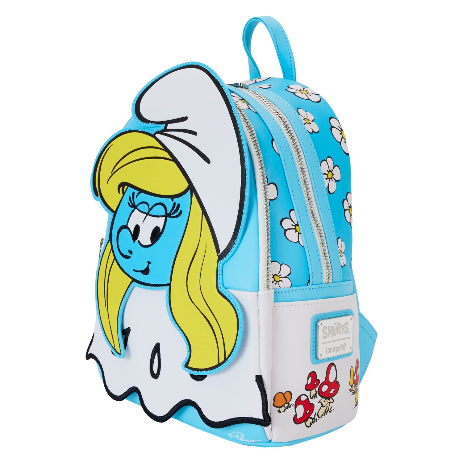 Imagen 4 de Mochila Pitufina Los Pitufos Loungefly 26Cm