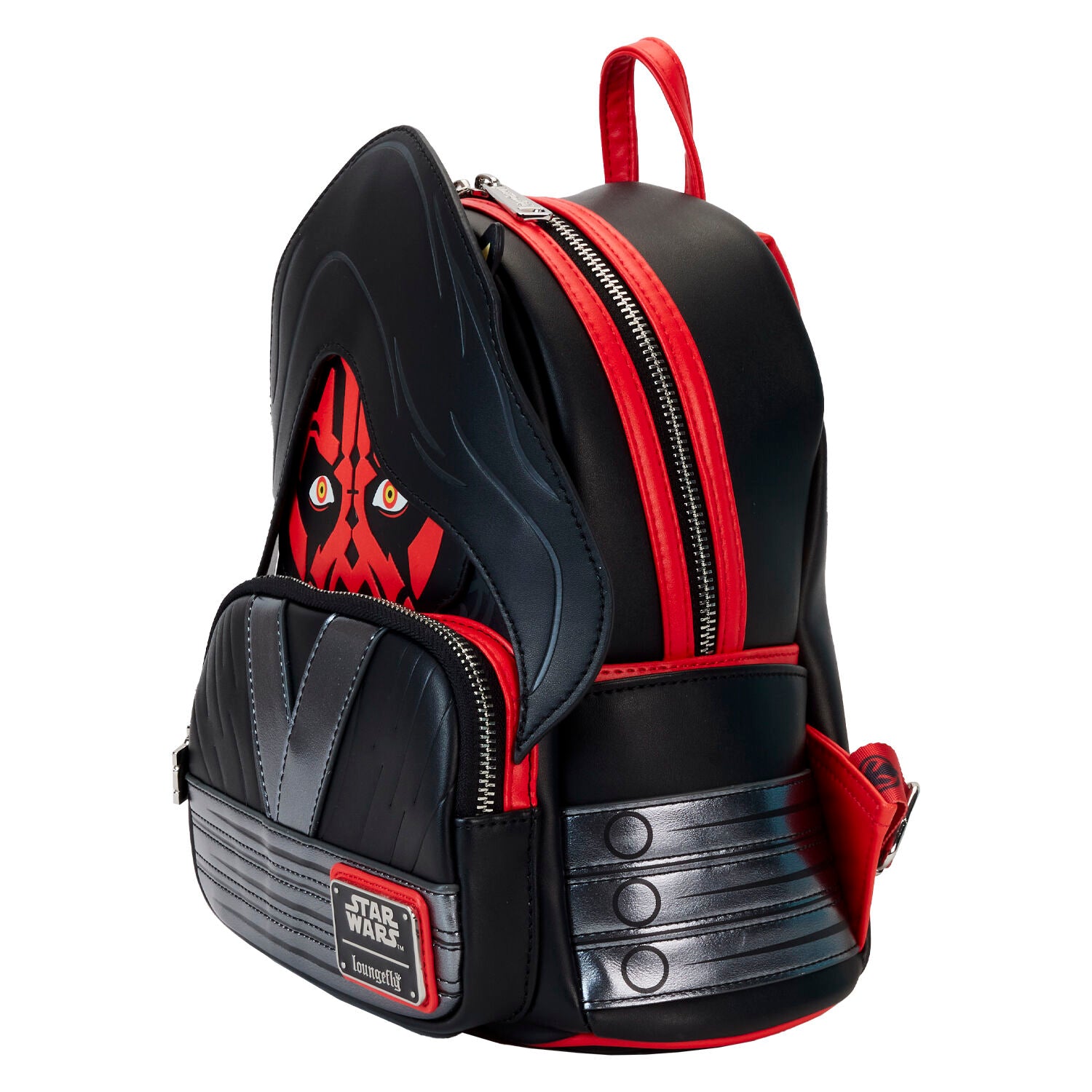 Imagen de Mochila Darth Maul 25Th Anniversary Star Wars Loungefly 26Cm parte de nuestra colección en Espadas y más, sitio oficial.