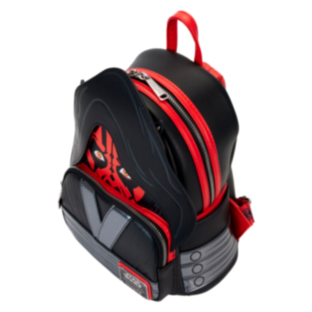 Imagen de Mochila Darth Maul 25Th Anniversary Star Wars Loungefly 26Cm parte de nuestra colección en Espadas y más, sitio oficial.